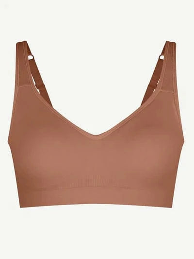 Soutien-Gorge Push-Up Sans Armature à Larges Bretelles Pour Femmes - CurvyPower