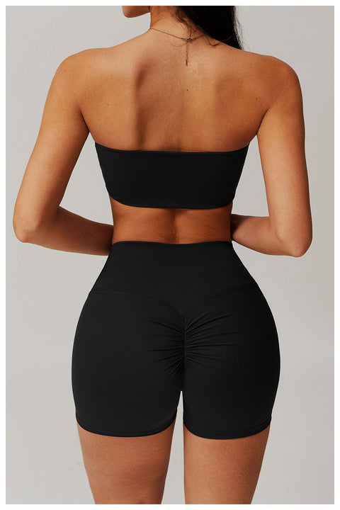 CurvyPower | FR Brassière de Sport Brassière Bandeau Sport et Yoga Sans Armature Pour Femmes