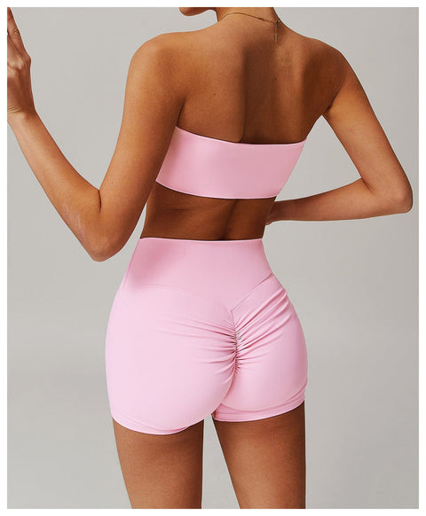 CurvyPower | FR Brassière de Sport Brassière Bandeau Sport et Yoga Sans Armature Pour Femmes