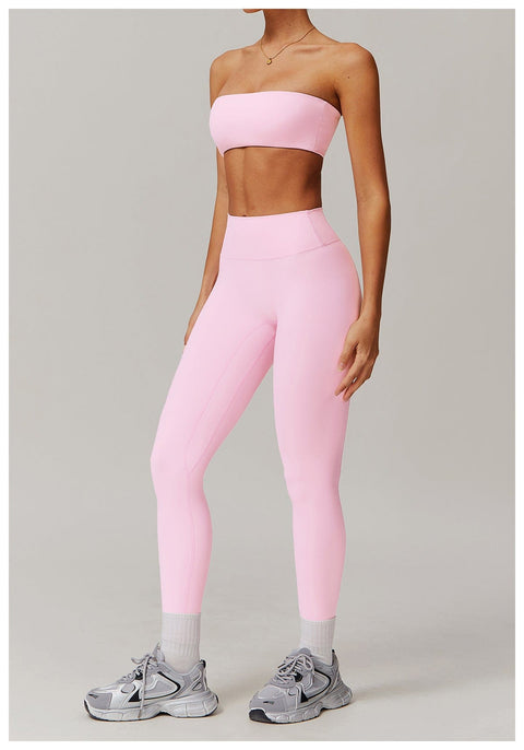 CurvyPower | FR Brassière de Sport Brassière Bandeau Sport et Yoga Sans Armature Pour Femmes