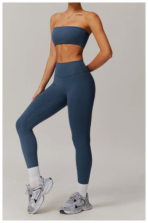 CurvyPower | FR Brassière de Sport Brassière Bandeau Sport et Yoga Sans Armature Pour Femmes
