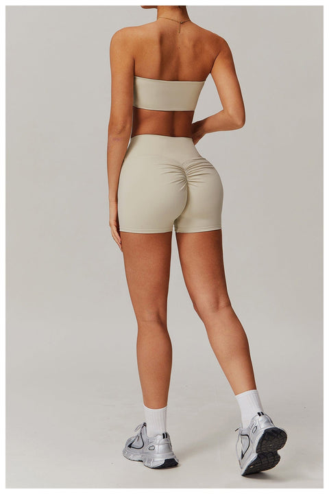 CurvyPower | FR Brassière de Sport Brassière Bandeau Sport et Yoga Sans Armature Pour Femmes