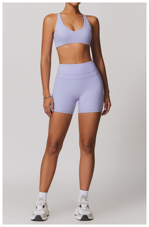 CurvyPower | FR Brassière Brassière De Sport Sans Armature À Bretelles Croisées Réglables