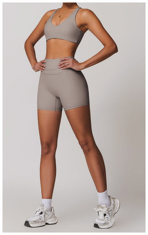 CurvyPower | FR Brassière Brassière De Sport Sans Armature À Bretelles Croisées Réglables