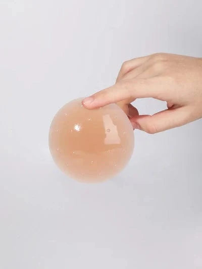 Cache-Tétons Adhésifs Réutilisables Sans Bretelles Pour Femmes - CurvyPower
