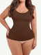 CurvyPower | UK camisole Brown / S Waist Slimming Tummy Control Shaping Camisole