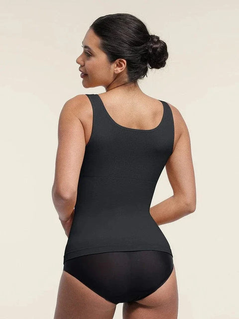 Camisole Gainante Sans Couture À Soutien Poitrine et Ventre Plat Pour Femmes - CurvyPower