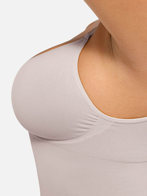 CurvyPower | UK camisole Seamless Tank Top Waist Slimming Tummy Tucker Camisole