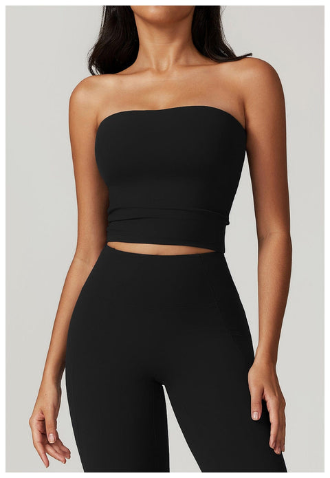 Bandeau Gainant Sans Couture Sans Bretelles Séchage Rapide Pour Femmes - CurvyPower