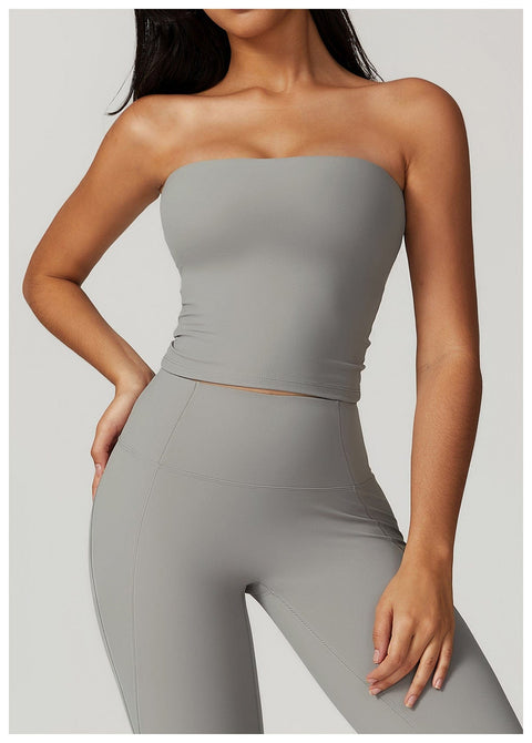 Bandeau Gainant Sans Couture Sans Bretelles Séchage Rapide Pour Femmes - CurvyPower