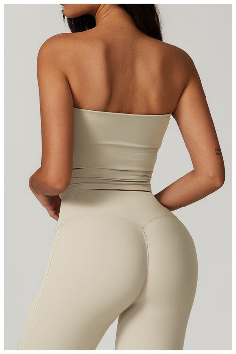 Bandeau Gainant Sans Couture Sans Bretelles Séchage Rapide Pour Femmes - CurvyPower