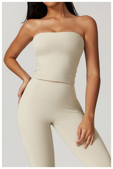 Bandeau Gainant Sans Couture Sans Bretelles Séchage Rapide Pour Femmes - CurvyPower