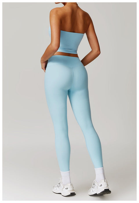 CurvyPower | UK Crop Top Seamless Strapless Quick-Dry Shaping Tube Top for Women