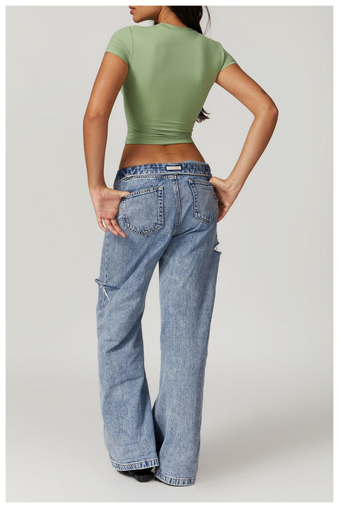CurvyPower | FR Crop Top Gainant Séchage Rapide Respirant et Extensible Pour Femmes
