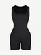 CurvyPower | UK Jumpsuit Square Neck Tummy Control Shaping Jumpsuit