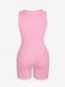 CurvyPower | UK Jumpsuit Square Neck Tummy Control Shaping Jumpsuit