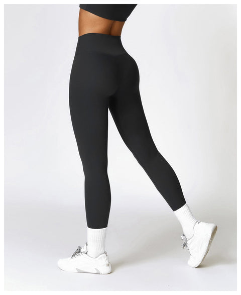 CurvyPower | Be You ! UK Legging Black / S Legging Gainant Taille Haute Remonte-Fesses De Sport Pour Femmes