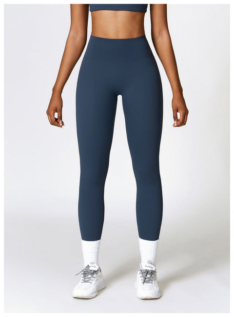 CurvyPower | UK Legging Badge Blue / S High-Waisted Hip Lifting Quick-Dry Shaper Gym Leggings