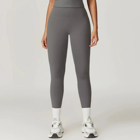 CurvyPower | Be You ! UK Legging Free Gray / S Legging Gainant Taille Haute Remonte-Fesses De Sport Pour Femmes