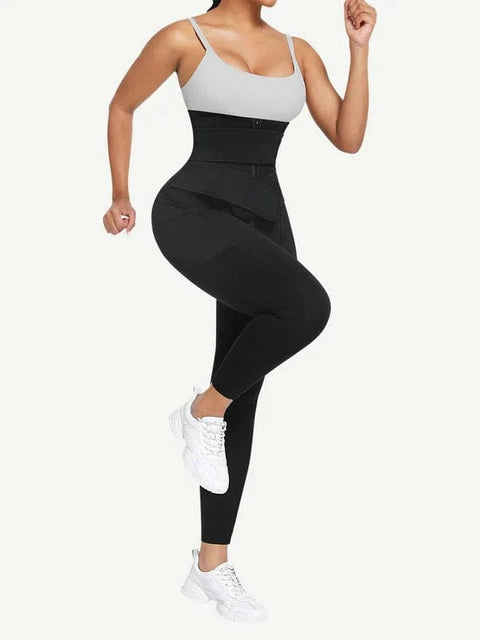 CurvyPower | FR Legging Legging Sculptant Taille Haute Remonte-Fesses