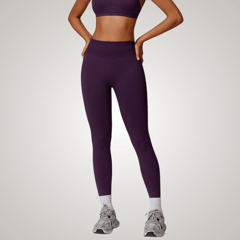 CurvyPower | FR Legging Gainant Taille Haute Ventre Plat Remonte-Fesses Sans Couture Pour Femmes