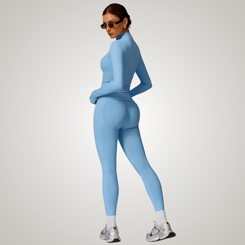 CurvyPower | FR Legging Gainant Taille Haute Ventre Plat Remonte-Fesses Sans Couture Pour Femmes