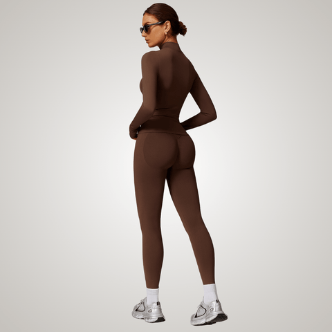 CurvyPower | FR Legging Gainant Taille Haute Ventre Plat Remonte-Fesses Sans Couture Pour Femmes