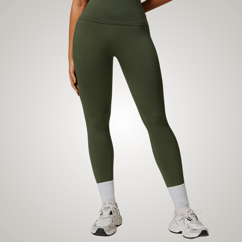 CurvyPower | FR Legging Gainant Taille Haute Ventre Plat Remonte-Fesses Sans Couture Pour Femmes