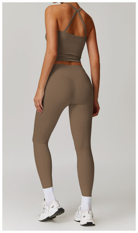 Legging Gainant Taille Haute Remonte-Fesses De Sport Pour Femmes - CurvyPower
