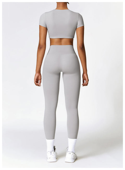 CurvyPower | UK Legging High-Waisted Hip Lifting Quick-Dry Shaper Gym Leggings