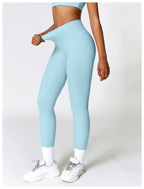 CurvyPower | UK Legging High-Waisted Hip Lifting Quick-Dry Shaper Gym Leggings