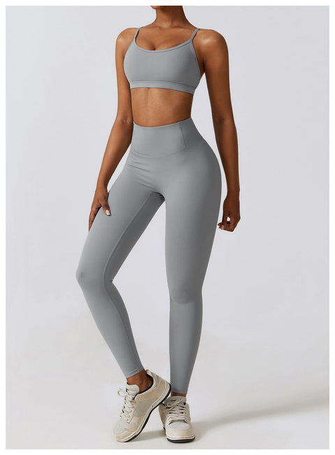 CurvyPower | UK Legging Rhino Gray / S Women's High Waist Tummy Control Gym Shaping Leggings