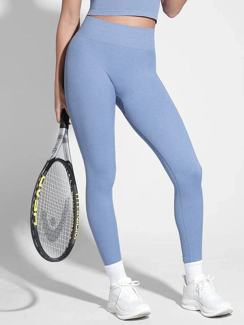 CurvyPower | FR Legging Legging Push-Up Sculptant Sans Couture À Double Épaisseur Pour Sport et Yoga