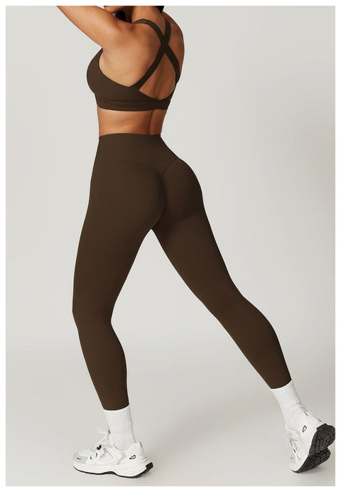 CurvyPower | FR Legging Legging de Sport Sculptant Taille Haute Ventre Plat Pour Femmes