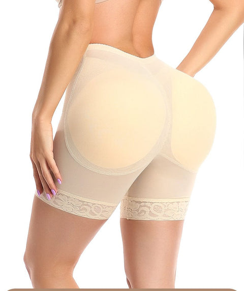 Short Gainant Dentelle Push-Up Fessier Avec Rembourrage Pour Femmes - CurvyPower