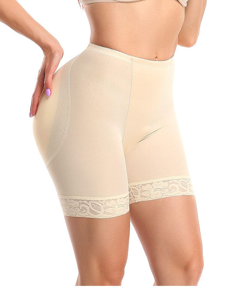 Short Gainant Dentelle Push-Up Fessier Avec Rembourrage Pour Femmes - CurvyPower