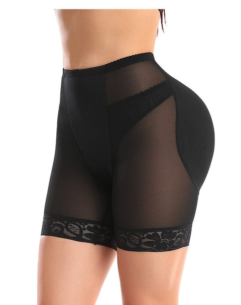 Short Gainant Dentelle Push-Up Fessier Avec Rembourrage Pour Femmes - CurvyPower
