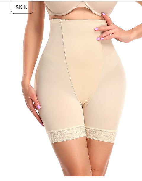 Short Gainant Dentelle Remonte-Fesses Avec Coussinets Amovibles Pour Femmes - CurvyPower