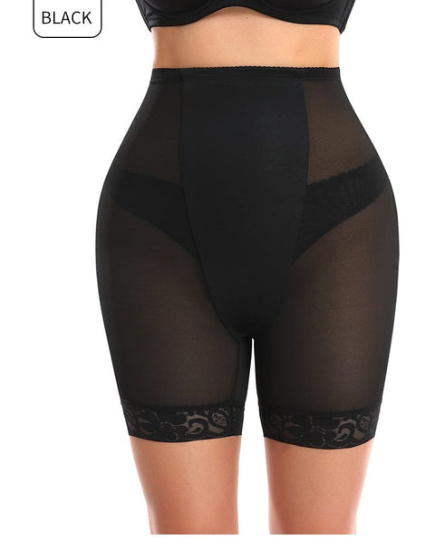 Short Gainant Dentelle Remonte-Fesses Avec Coussinets Amovibles Pour Femmes - CurvyPower