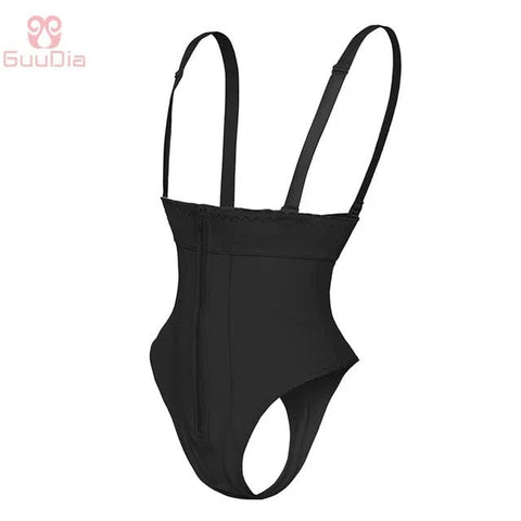 CurvyPower | Be You ! Body Culotte Gainant Dos Nu Avec Fermeture Éclair Frontale Pour Femmes