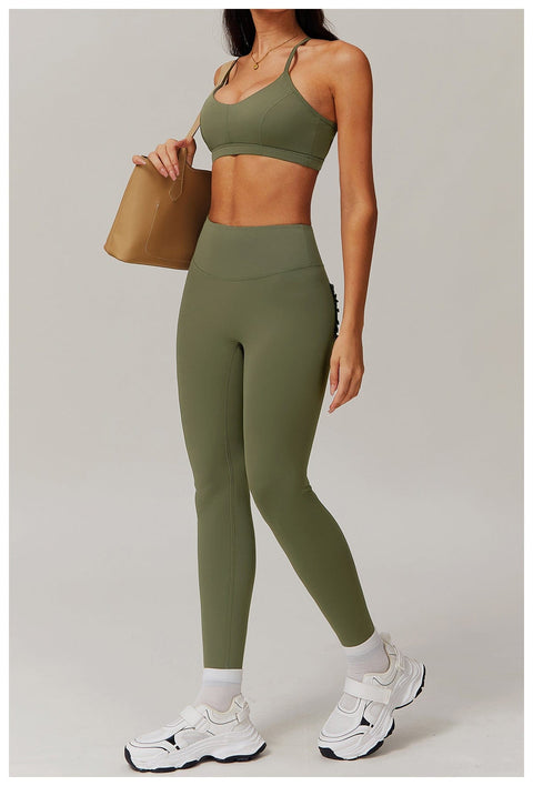 Brassière De Sport Maintien Fort Avec Coussinets Amovibles Pour Femmes - CurvyPower