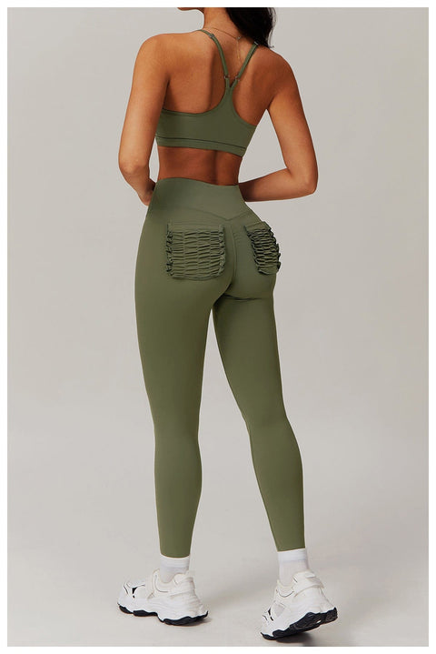 Brassière De Sport Maintien Fort Avec Coussinets Amovibles Pour Femmes - CurvyPower