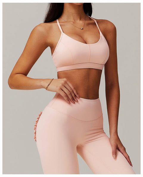 Brassière De Sport Maintien Fort Avec Coussinets Amovibles Pour Femmes - CurvyPower