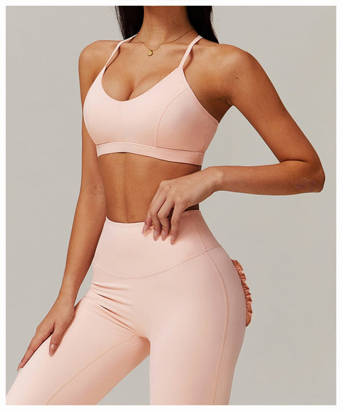 Brassière De Sport Maintien Fort Avec Coussinets Amovibles Pour Femmes - CurvyPower
