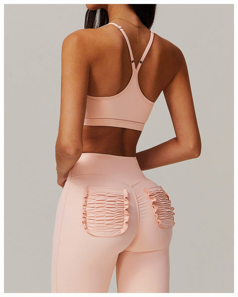 Brassière De Sport Maintien Fort Avec Coussinets Amovibles Pour Femmes - CurvyPower