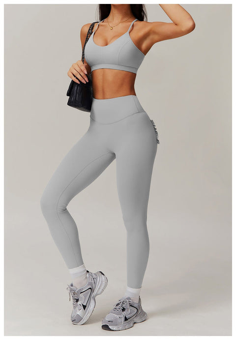 Brassière De Sport Maintien Fort Avec Coussinets Amovibles Pour Femmes - CurvyPower