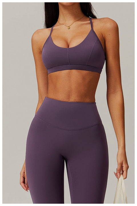 Brassière De Sport Maintien Fort Avec Coussinets Amovibles Pour Femmes - CurvyPower