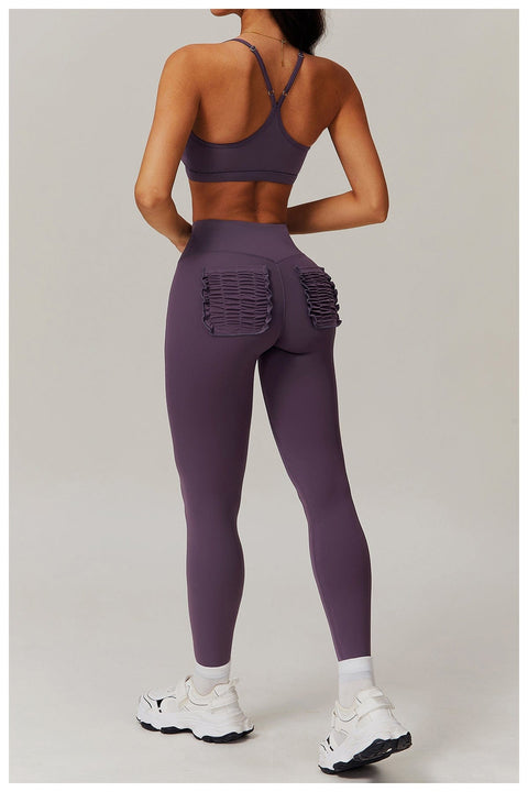 Brassière De Sport Maintien Fort Avec Coussinets Amovibles Pour Femmes - CurvyPower