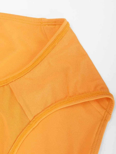 CurvyPower | UK Swimwear One-Piece V Neck Low Back Shaping Swimsuit