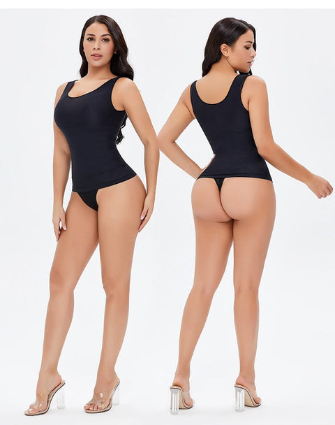 Camisole Gainante Ventre Plat Forme S Pour Femmes - CurvyPower